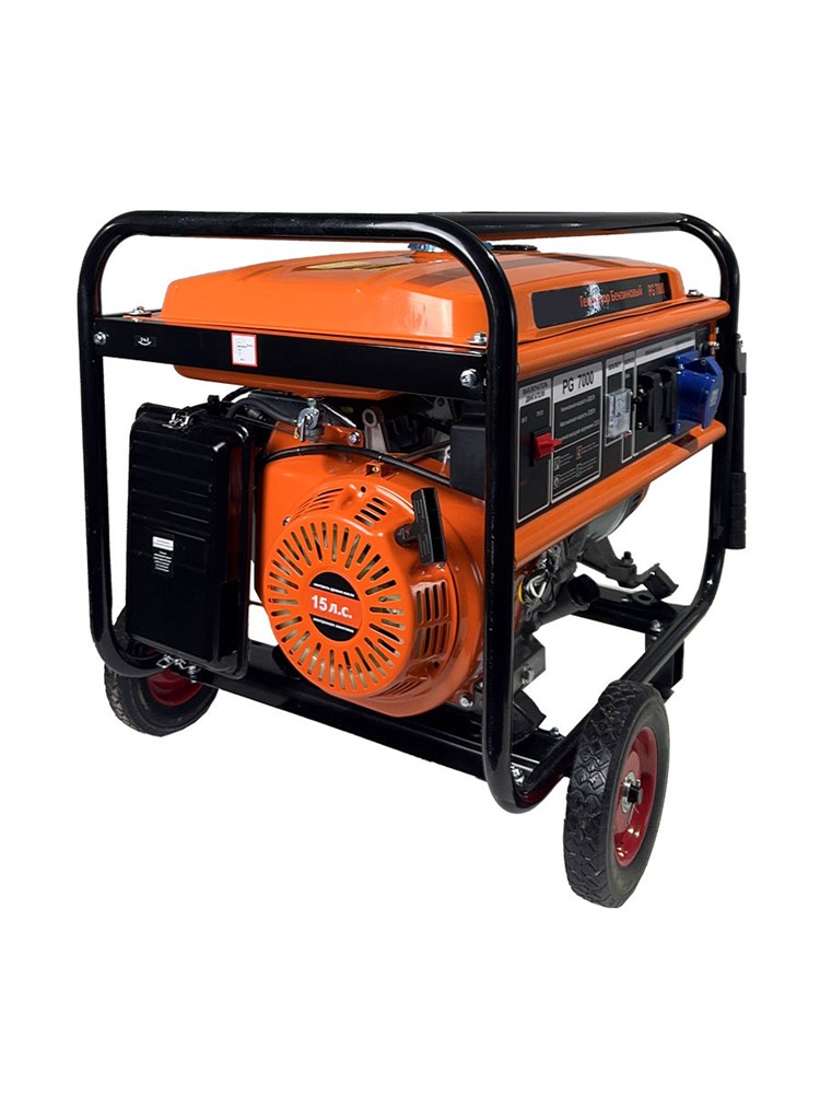 РЫСЬ PG-7000 Генераторы бензиновые 6500/6700 Вт